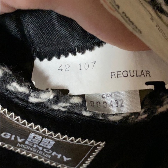 Givenchy Monsieur three button wool coat - Picture 5 of 6